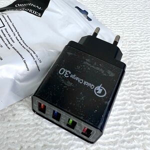 🎁Pick 5 for $25🎁 EU 4 USB Charging Port Adapter